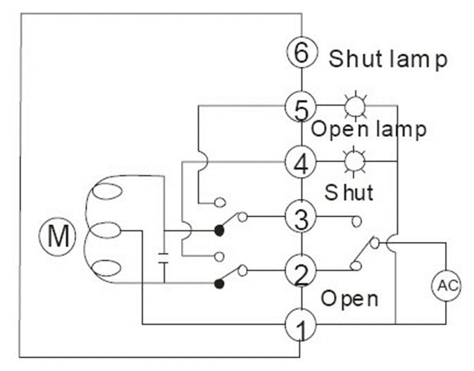 常見(jiàn)的電動(dòng)蝶閥接線(xiàn)圖